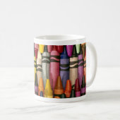 Bunte Zeichenstifte Kaffeetasse (VorderseiteRechts)