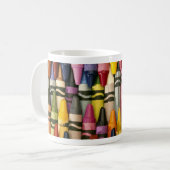 Bunte Zeichenstifte Kaffeetasse (Vorderseite Links)