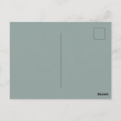 Bunte Zeit Uhr Muster Uhrmacher Postkarte (Rückseite)