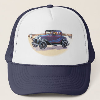 Bunte Zwanzigerjahre Vintager Truckerkappe
