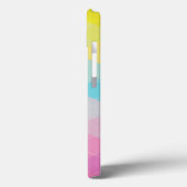 Bunter abstrakter Dreieckhintergrund Case-Mate iPhone Hülle (Rückseite / Links)