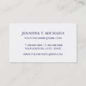 Bunter abstrakter Dreieckhintergrund Visitenkarte (Rückseite)