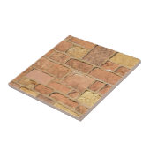 Bunter alter Backsteinmauerentwurf Fliese (Seite)