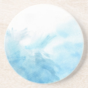 bunter Aquarellhintergrund für Ihr Sandstein Untersetzer