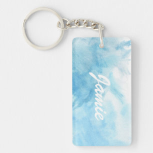 bunter Aquarellhintergrund für Ihr Schlüsselanhänger