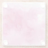 bunter Aquarellhintergrund für Ihre 2 2 Glasuntersetzer (Rückseite)