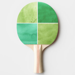 bunter Aquarellhintergrund für Ihre 6 Tischtennis Schläger
