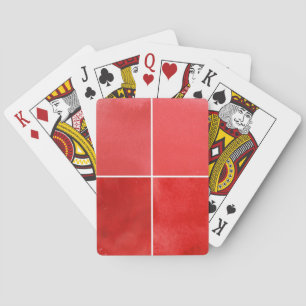 bunter Aquarellhintergrund für Ihre 7 Spielkarten