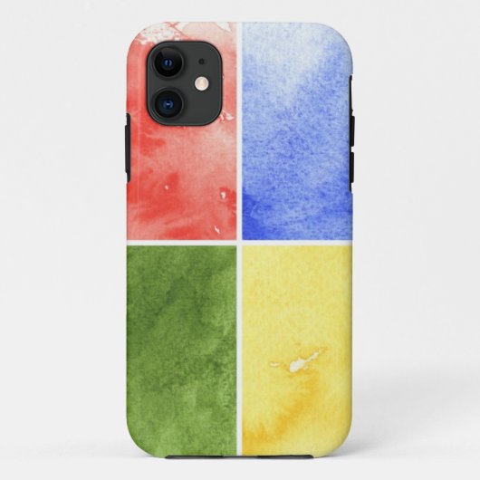 bunter Aquarellhintergrund für Ihren Entwurf Case-Mate iPhone Hülle (Rückseite)