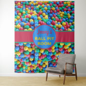 Bunter Ball-Gruben-Ball-Ball-Gruben-Raum-Dekor Wandteppich (Beispiel)