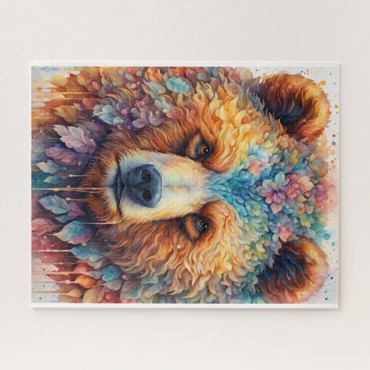 Bunter Bär Puzzle (Horizontal)