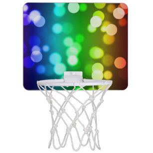 Bunter Basketballkorb! Mini Basketball Netz