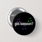 Bunter Bassoon Button (Vorne & Hinten)