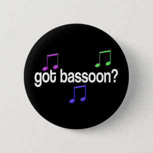 Bunter Bassoon Button