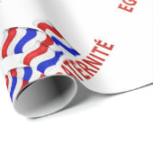 Bunter Bastille-Tagesentwurf Geschenkpapier (Rolleneckpunkt)