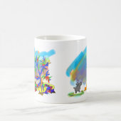 bunter Baum Kaffeetasse (Mittel)