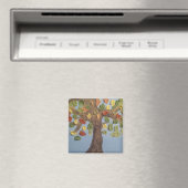 Bunter Baum Magnet (In Situ (Geschirrspüler))