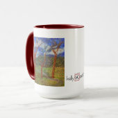 Bunter Baum Tasse (Vorderseite Links)