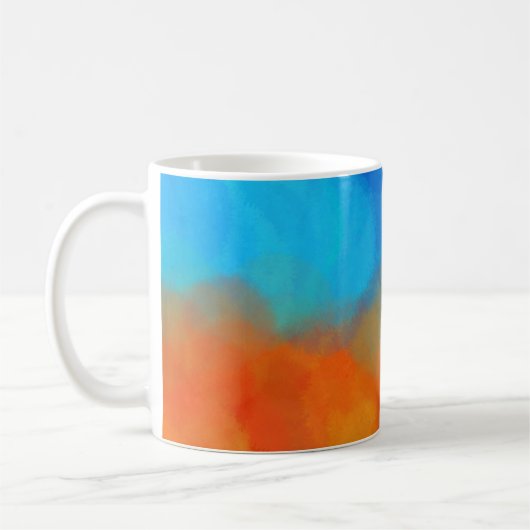 Bunter Becher Kaffeetasse (Links)