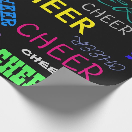 Bunter Beifall-personalisiertes Verpackungs-Papier Geschenkpapier (Ecke)