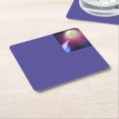 Bunter BlumenUntersetzer Rechteckiger Pappuntersetzer (angewinkelt)