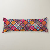 bunter bohischer Stil Seitenschläferkissen (Vorderseite)