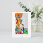Bunter buddhistischer Tempel aus der Postkarte Kam (Stehend Vorderseite)