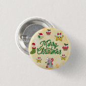 Bunter Button (Vorne & Hinten)