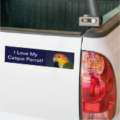 Bunter Caique-Papagei Autoaufkleber (Auf Lkw)