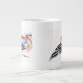 Bunter Chaffinch 2011 Jumbo-Tasse (Vorderseite)