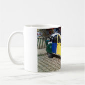 Bunter Citroen 2 CV Kaffeetasse (Links)
