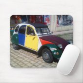 Bunter Citroen 2 CV Mousepad (Mit Mouse)