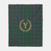 Bunter Clanjunge Tartan-Fleece-Decke Fleecedecke (Vorderseite)