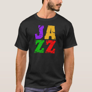 Bunter cooler Jazz T-Shirt