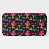 Bunter Dackel-Herz-Druck Case-Mate iPhone Hülle (Rückseite (Horizontal))