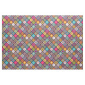 Bunter Diamant deckte Mandalasblumenmuster mit Stoff (Fat Quarter (45,7 x 55,9 cm))