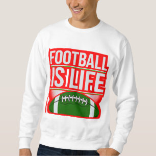 Bunter Digital-Design Herren-Sweatshirt – P Sweatshirt