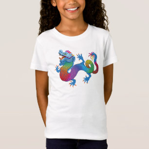 bunter Drache T-Shirt