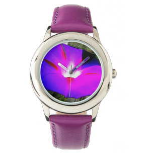 Bunter Edelstahl Armbanduhr