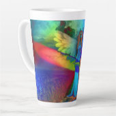 Bunter Engel - Milchtasse (Linke Ecke)