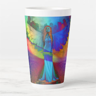 Bunter Engel - Milchtasse