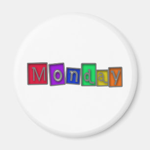 Bunter Entwurf Montages! Magnet