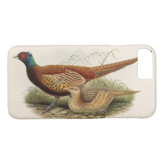 Bunter Fasan Case-Mate iPhone Hülle (Rückseite (Horizontal))