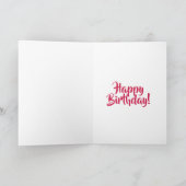 Bunter Fiesta-Geburtstag Karte (Innenseite)