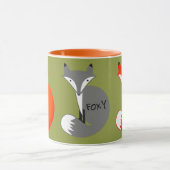 Bunter Foxy Fox-Entwurf Tasse (Zentrum)