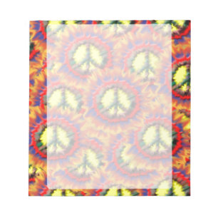 Bunter Frieden Notizblock