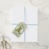 Bunter Frosch Geschenkanhänger (Mit Garn)