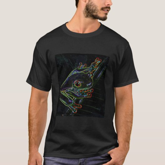 Bunter Frosch-T - Shirt (Vorderseite)