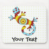 Bunter Fun Gecko Lizard Mousepad (Vorne)
