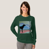 Bunter GebirgsCoonhound (mit Text) T-Shirt (Vorne ganz)